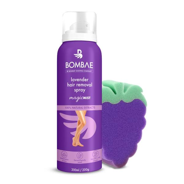 Bombae Lavender Hair Removal Spray Cream For Women Painless hair