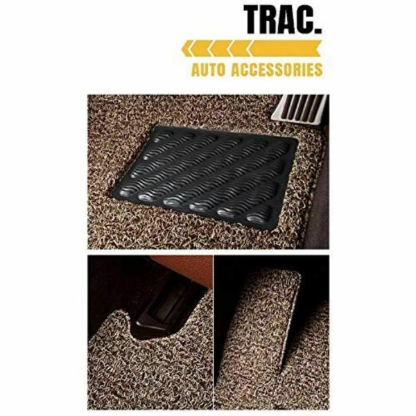 Trac Universal Curly EVA, Rubber Grass Mat/Coil Passenger Car Floor