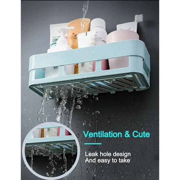 Woodonick Wall Shelves Kitchen Bathroom Shelf SelfAdhesive Sticker