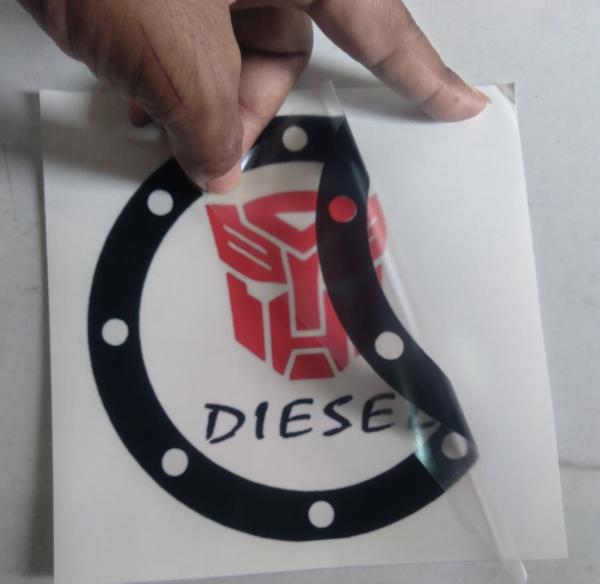 Diesel Tank Car Sticker JioMart