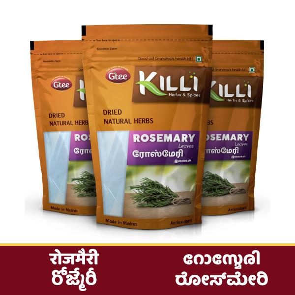 KILLI Rosemary Leaves, 60g (Pack of 3) JioMart