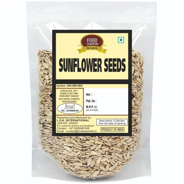 Food Essential Raw Sunflower Seeds 1 kg. JioMart