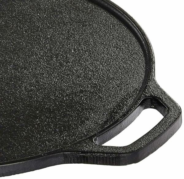 Console Premium Quality Dosa Tawa 12 Inch PreSeasoned Cast Iron Skillet ( Pack of 1 ) JioMart
