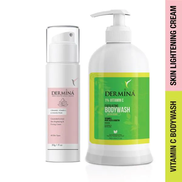 DERMINA Vitamin C Skin Lightening & Brightening Cream All Skin Types