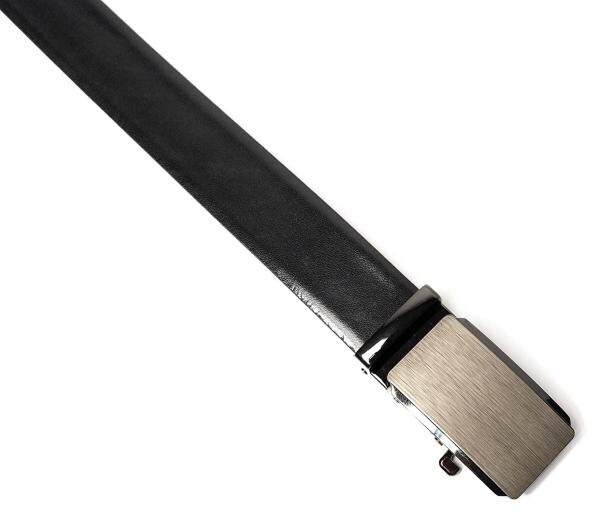 Hiller Men Leather AutoLock Buckle Reversible Belt Waist size 32 JioMart