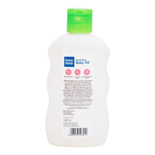 Mee Mee Baby Oil with Fruit Extracts 200 ml JioMart