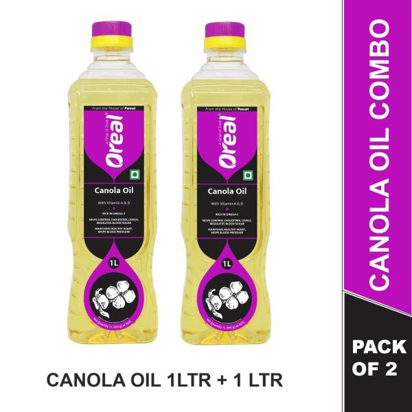 Oreal Canola Oil For All Ages Rich in Omega 3 ,Preservative Free