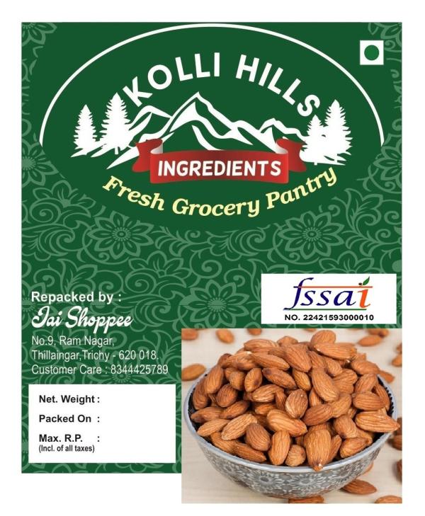 Premium Almond / Badam / Badam Paruppu / 100 Natural Organic Grocery