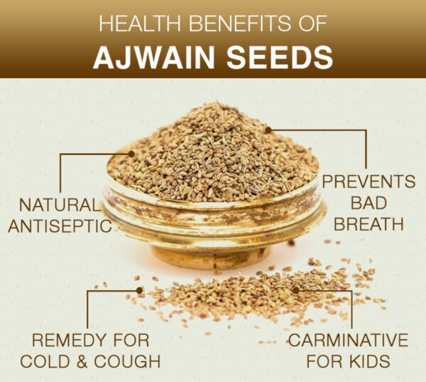 Marwar Ajwain Seeds Whole Bold Size (Bispo Weed Ajowan Caraway Carom