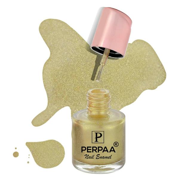 Perpaa Glitter Golden Nail Polish JioMart