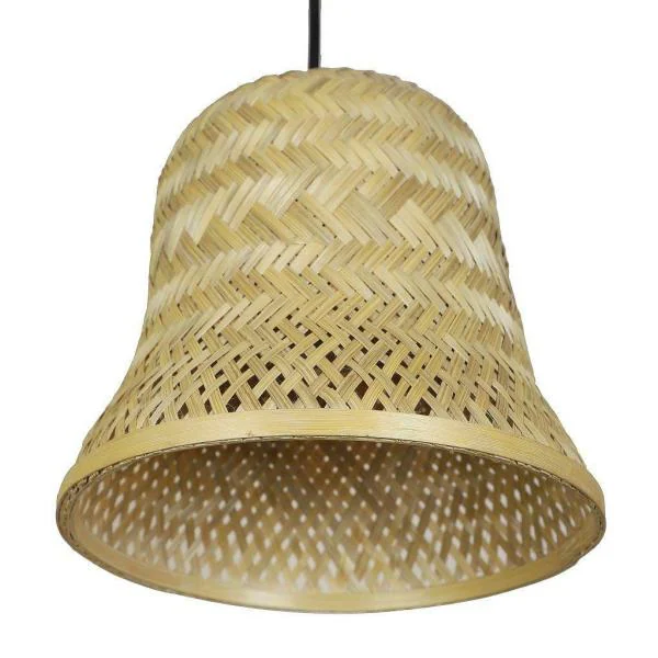 Khadi Brown Cane Wood Hanging Lights MRL881LP HL without bulb