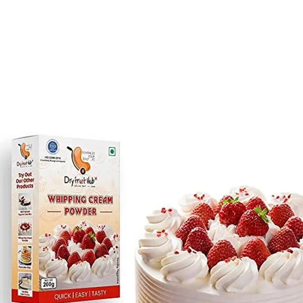 Dry Fruit Hub Whipping Cream Powder 1 kg, Whipping Powder, Whipped