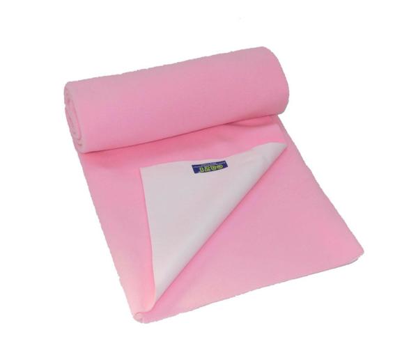 Eazi Pink Waterproof Reusable Baby Quick Dry Sheet Bed Protector Sleeping Mat (L) JioMart