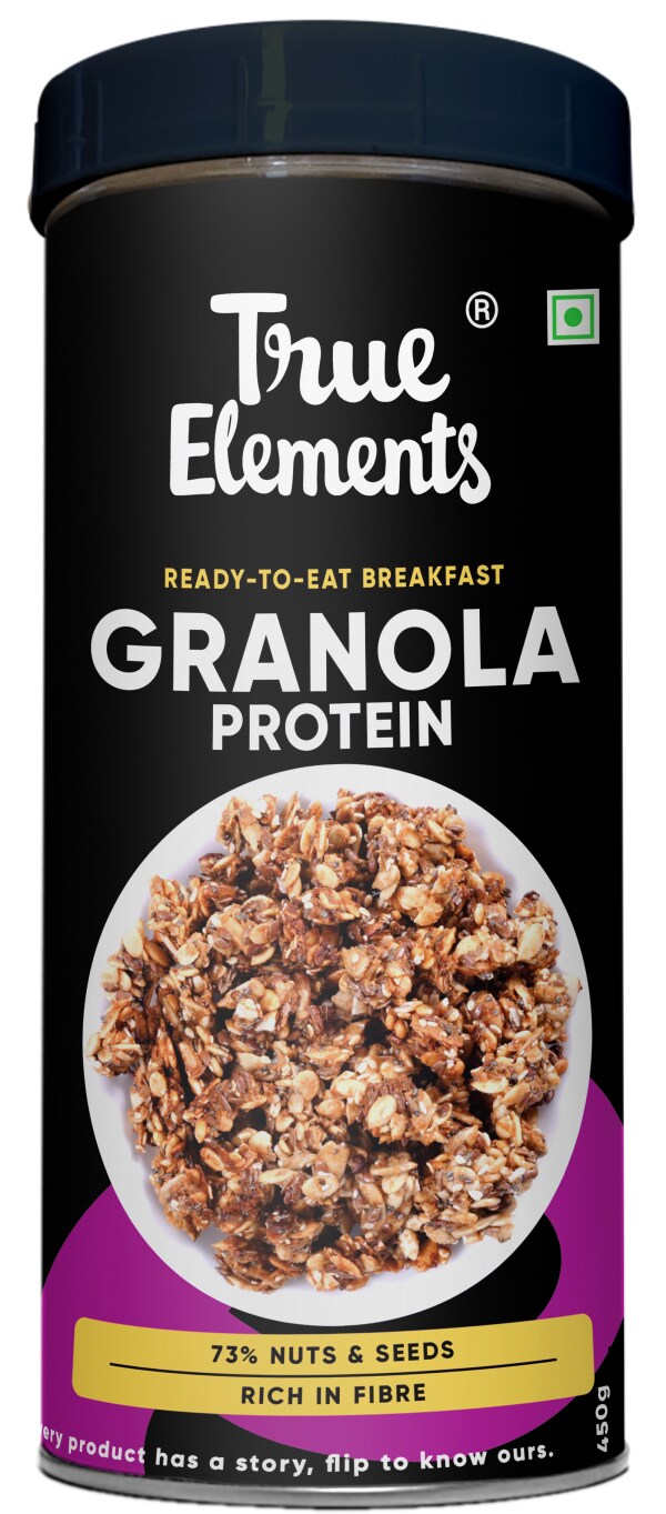 True Elements Protein Granola 450gm JioMart