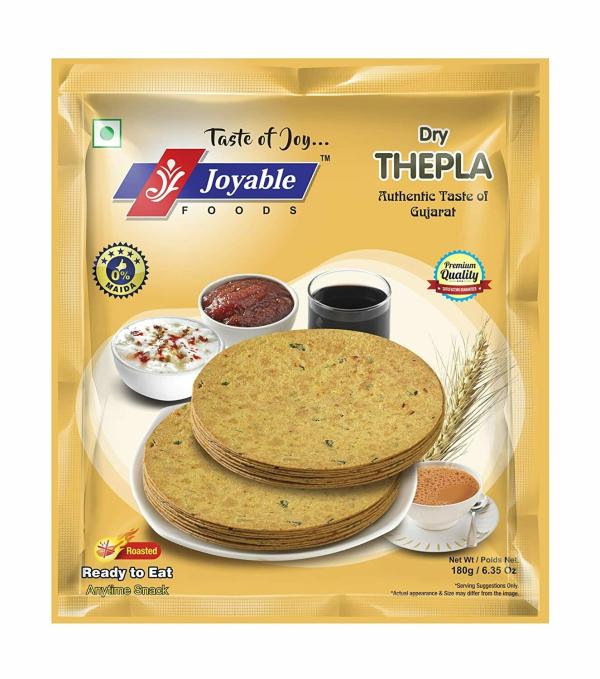 Joyable Special Kathiyawadi Dry Thepla Healthy Traditional Gujarati