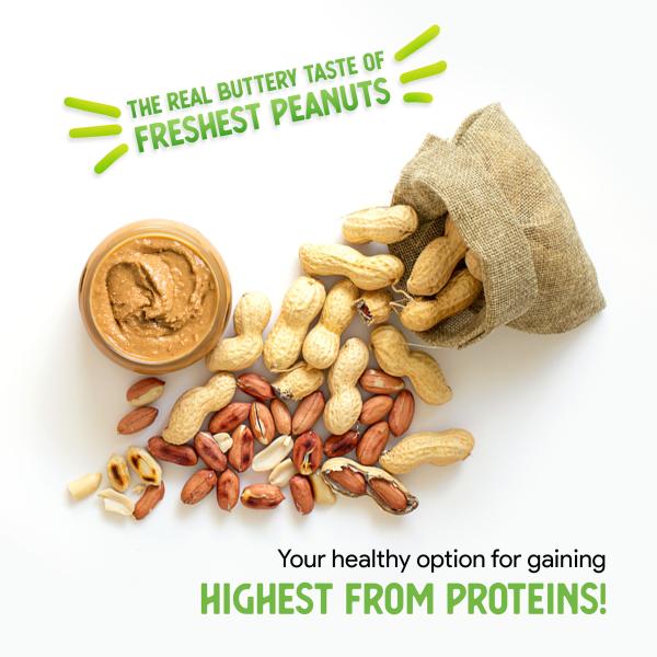 Yagnam Peanut ButterMade with Roasted PeanutsCrunchyClassicReady to