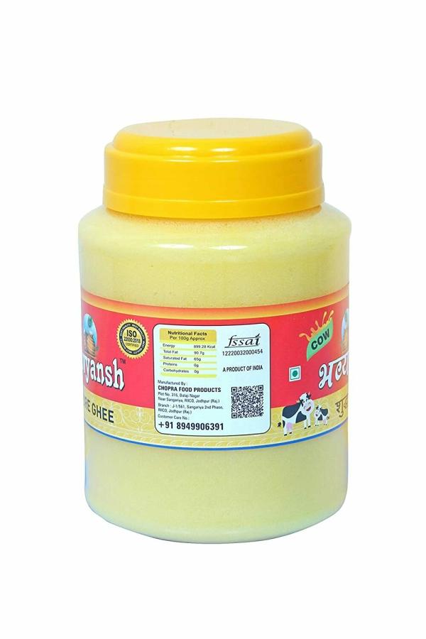 Bhavyansh Desi Cow Ghee Made Traditionally from Curd Pure Cow Ghee