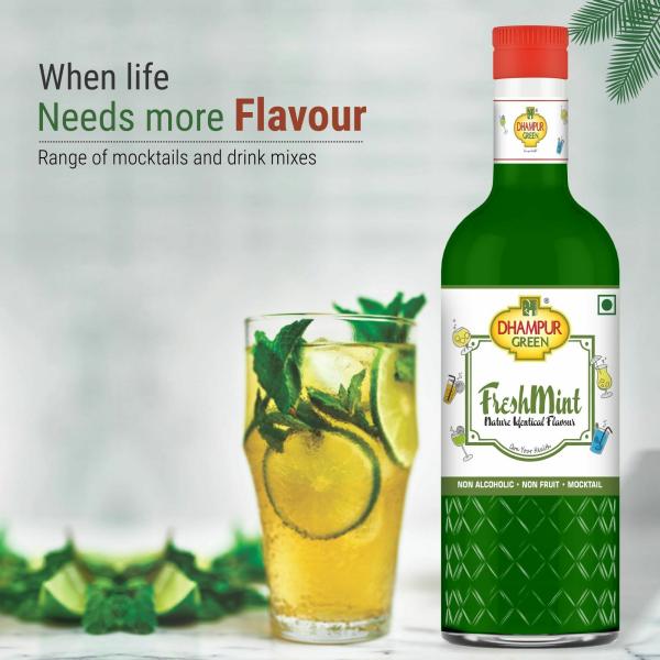 Dhampur Green Mocktail Syrup Combo Gift Box Hamper 300ml each (Pack of