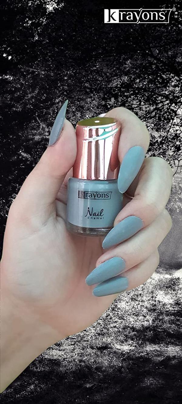 Krayons Crazy Gel Nail Enamel Waterproof Smudgeproof Longlasting 8 ml