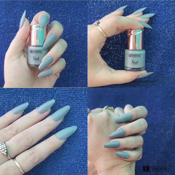 Krayons Crazy Gel Nail Enamel Waterproof Smudgeproof Longlasting 8 ml