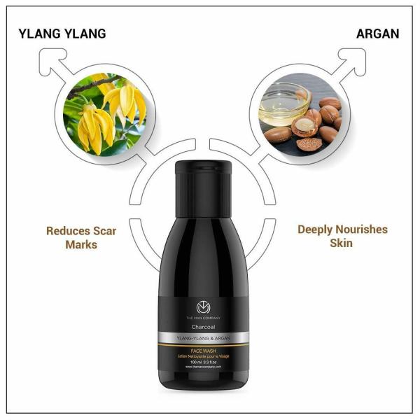 The Man Company Charcoal Face Care Combo Pack Face Wash and Cleansing