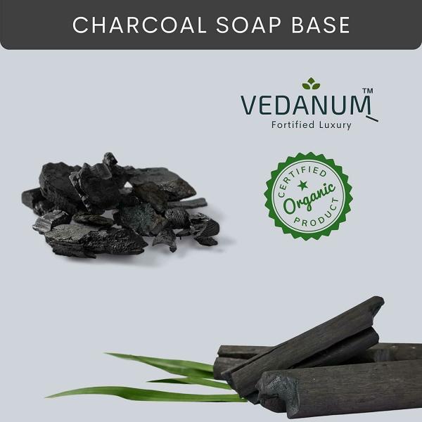 VEDANUM Charcoal Exfoliating Soap Base JioMart