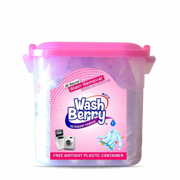 Washberry Matic Detergent Washing Powder 4 KG Front Load And Top Load