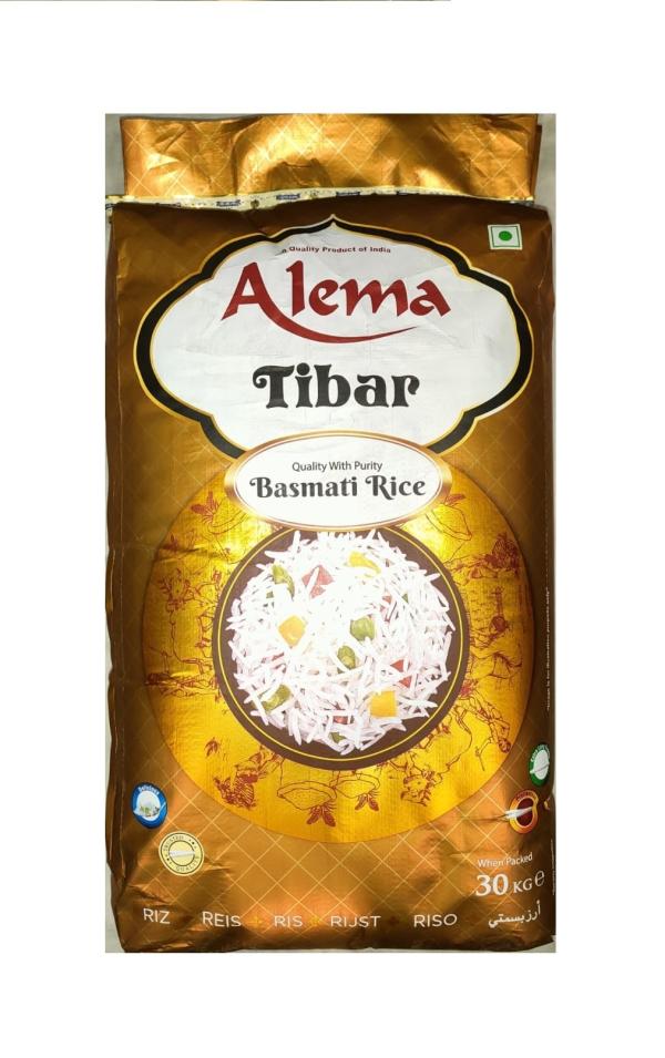 ALEMA SELECT TIBAR BASMATI RICE 30KG JioMart