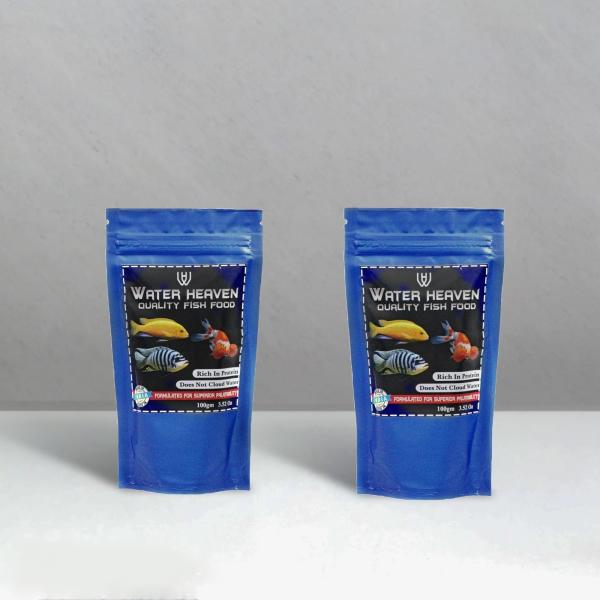 water heaven Premium organic 200 gm Sea Food 0.2 kg Dry Adult, New Born, Senior, Young Fish Food