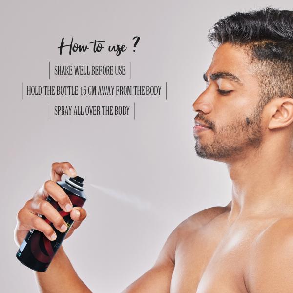 Frenchessence Intense Deodorant Body Spray Leather Unisex 400 ml JioMart