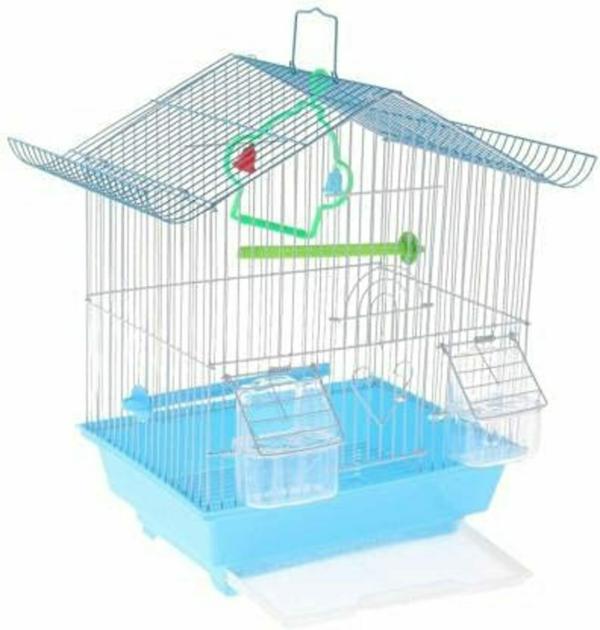 Bird Cage For Love Birds & All Smaall Birds 32x36x50 cm Home Shape JioMart