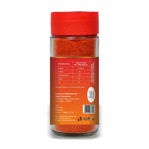 BIOVEDIKA Kashmiri Red Chilli Powder 200gm 100 Authentic Kashmiri Lal