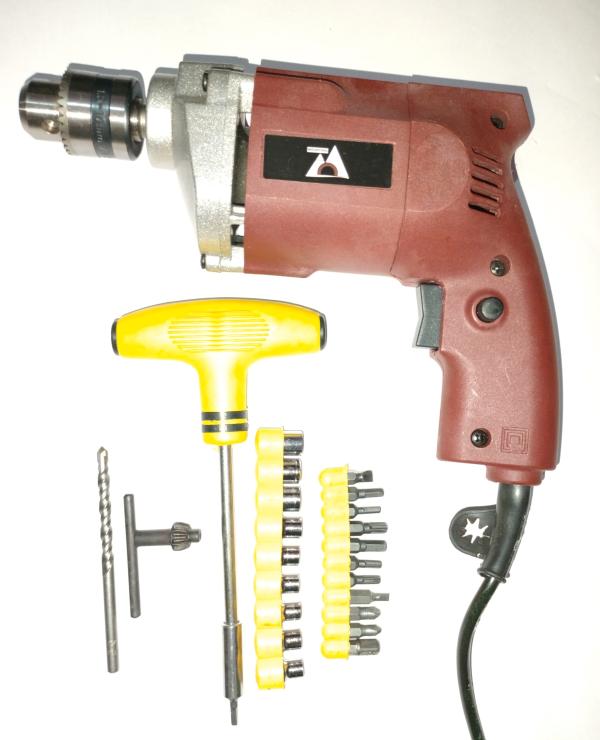 Flymoon 10MM DRILL MACHINE COMBO Drill Bit set for drilling with