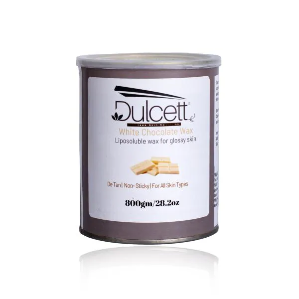 Dulcett Liposoluble Wax, White Chocolate Wax, Liposoluble Wax for Men &  Women Hair Removal Cream Wax for Arms, Chest, Legs, Back, and Full Body D  Tan Wax(800 ML) - JioMart