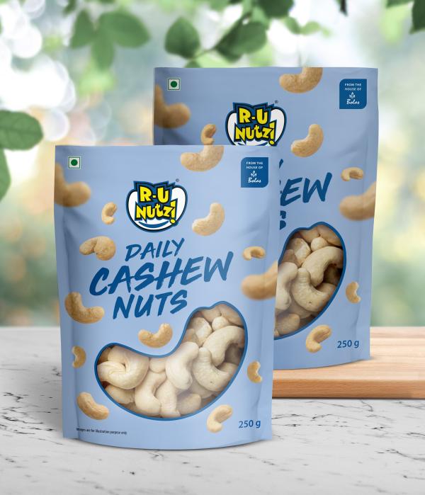 RUNUTZ Daily Cashew Nuts 500g (250g X 2) JioMart