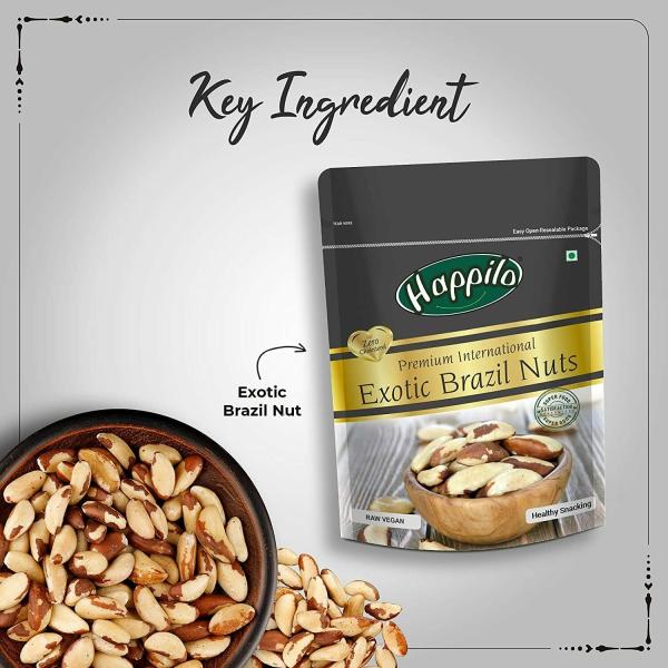 Happilo Premium International Exotic Brazil Nuts 150g (Pack of 5