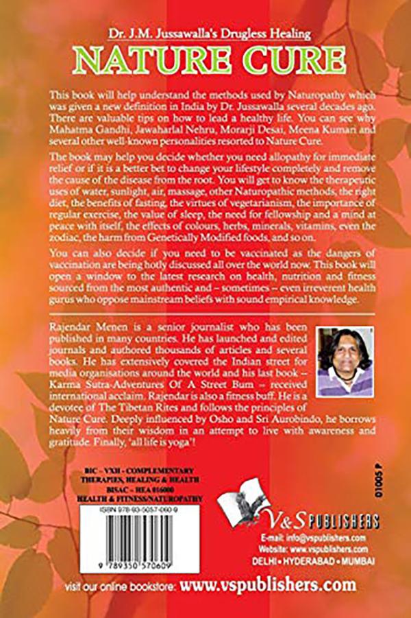 Nature Cure Therapeutic Uses Of Water, Sunlight, Air, Massage, Diet Other Naturopathic Methods