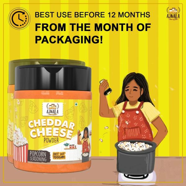 Ajnala Cheddar Cheese Powder 100gm, 200gm, 500gm & 1kg JioMart