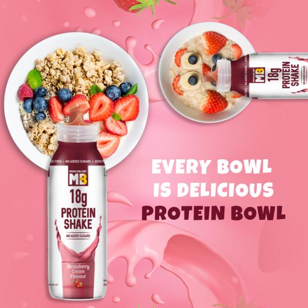 MuscleBlaze 18 g Protein Shake, No Added Sugar, Lactose Free, Weight