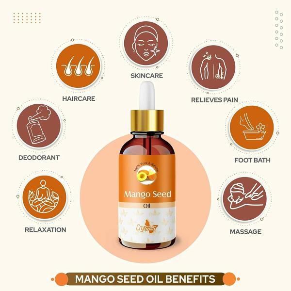 Crysalis Mango Seed (Mangifera Indica) 100 Pure & Natural Undiluted