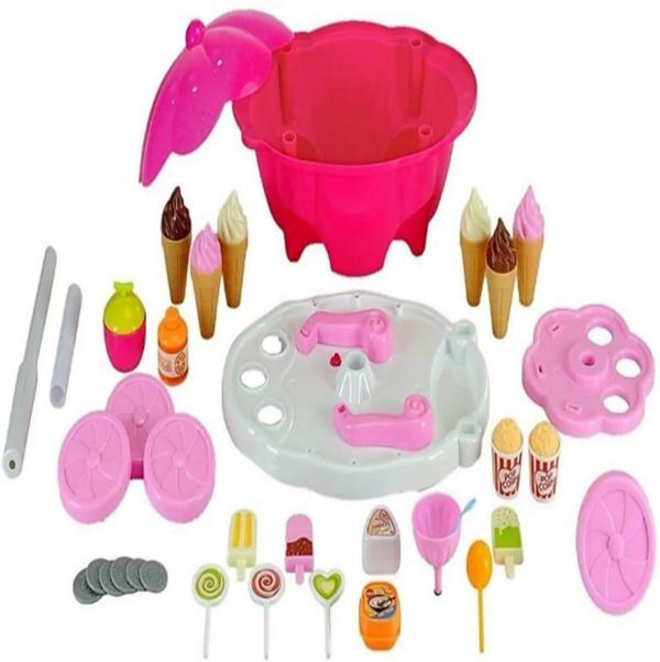 Sanjary Plastic Ice Cream Parlour Set 3 Plus Years JioMart