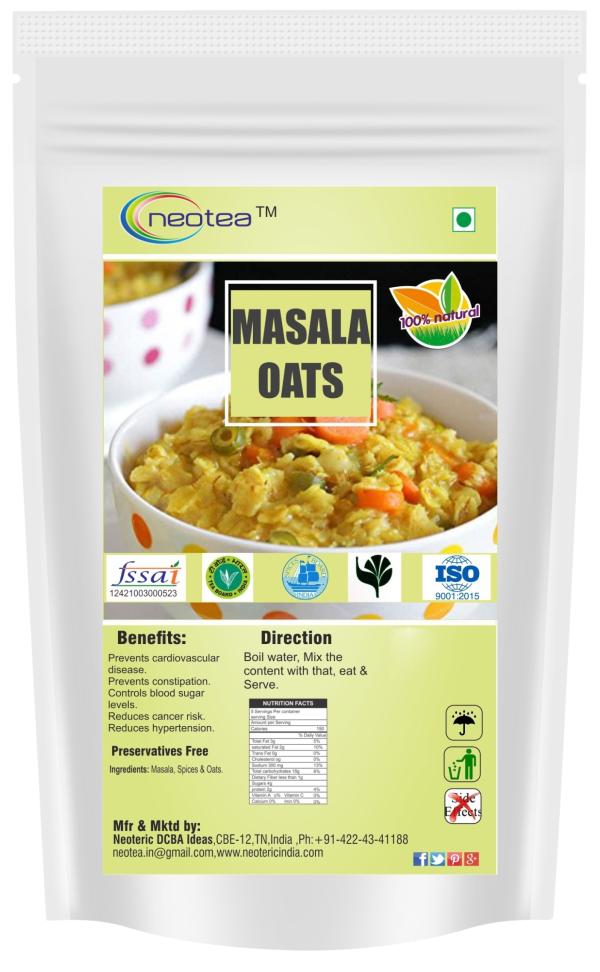Neotea Masala Oats, 1 Kg JioMart