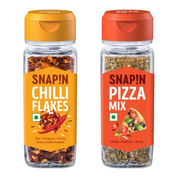 Snapin Chilli Flakes + Pizza Mix (35g+45g) JioMart