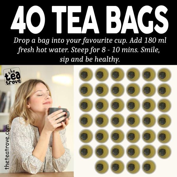 The Tea Trove Stinging Nettle Tea Bags Organic for kidney, raising