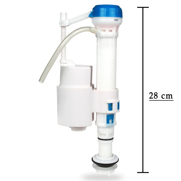 Elegant Casa AntiSiphon Toilet Fill Valve 7" to 10" Adjustable Tank