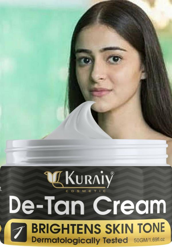 KURAIY Pure De tan Cream 2 Kojic Acid, Alpha Arbutin, MulberryTan