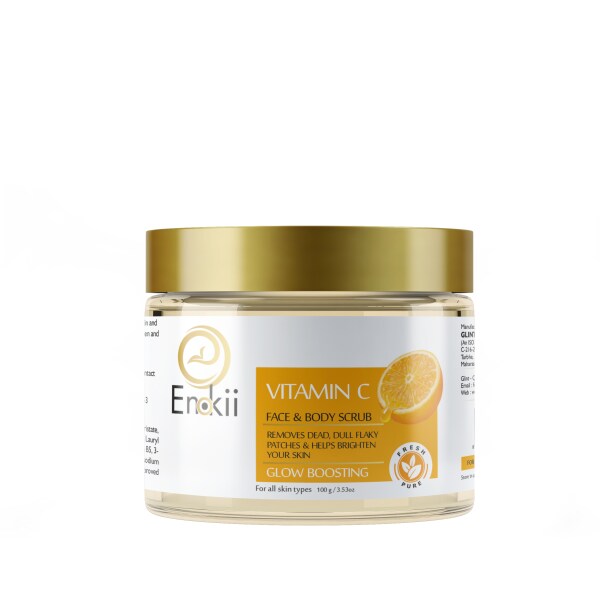Enokii Vitamin C Face And Body Scrub 100 g JioMart