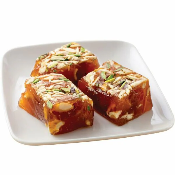 Delight Foods Karachi Halwa Special (with Dry Fruits) 350g Diwali Greeting Card Decorative