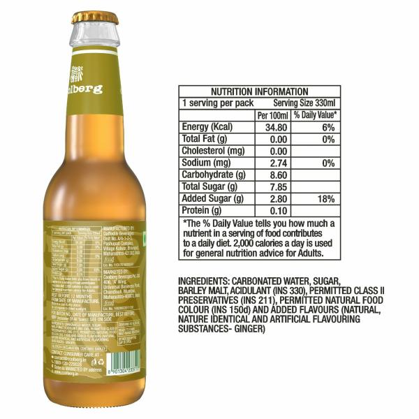 Coolberg Non Alcoholic Beer Assorted Flavors 330ml Glass Bottle Pack