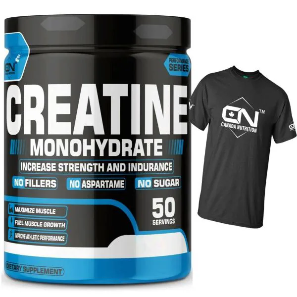 Canada Nutrition Creatine Monohydrate 150 g With Free TShirt JioMart